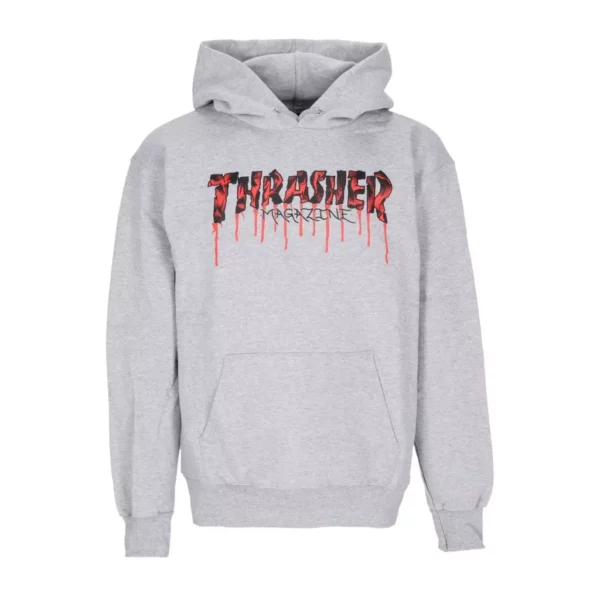 Thrasher felpa con cappuccio