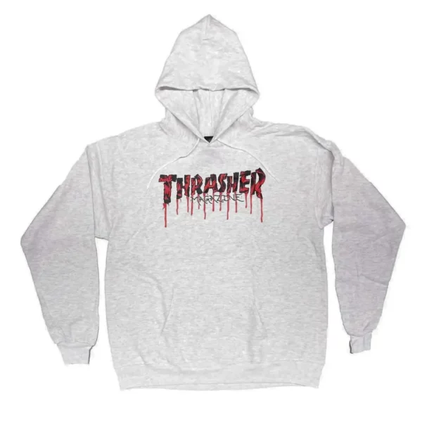 Thrasher felpa con cappuccio