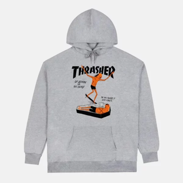 Thrasher felpa con cappuccio