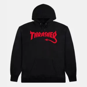 Thrasher felpa con cappuccio