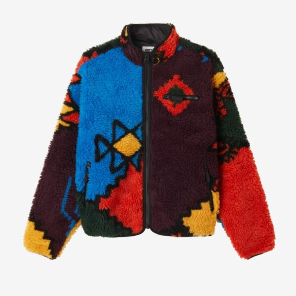 Obey - Moroccan Rug Sherpa Jacket