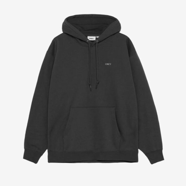 Obey - Geometric Power Canvas Fleece Black - immagine 2