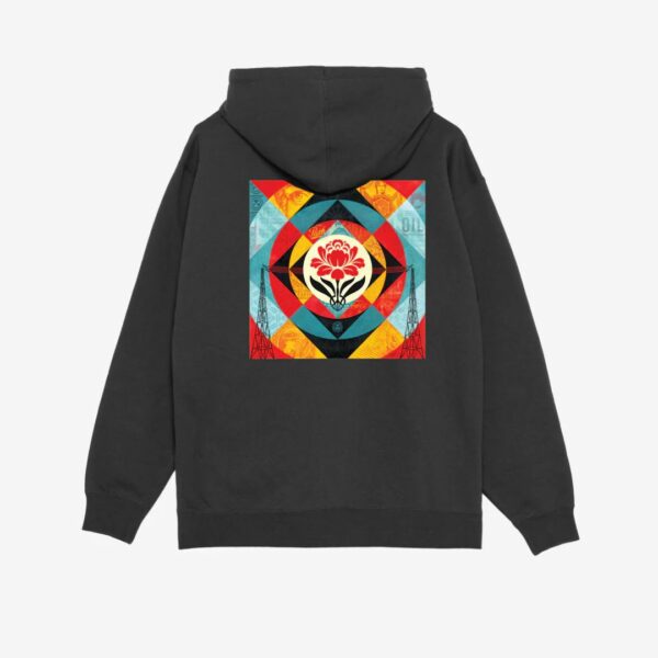 Obey - Geometric Power Canvas Fleece Black