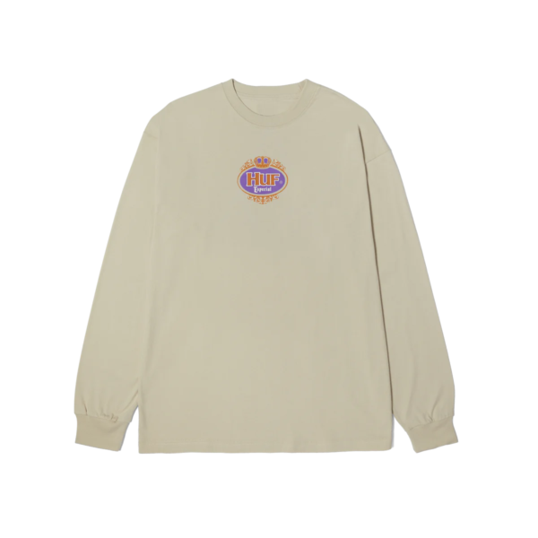 HUF - Especial Long Sleeve Tee Stone